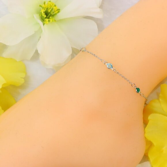 Minimalist Anklet, Sleek & Modern Design, Women’s Fashion, YC110372-A - Picture 5 of 10